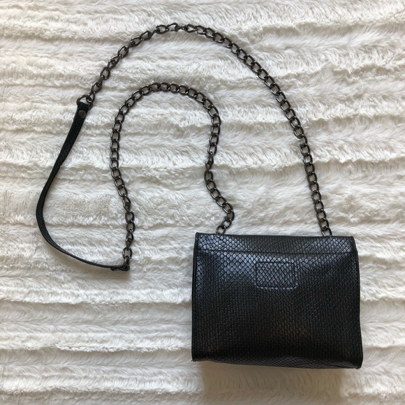 Circus by Sam Edelman Clive Pin Embellished Black Crossbody Bag Handbag Purse - Picture 2 of 11